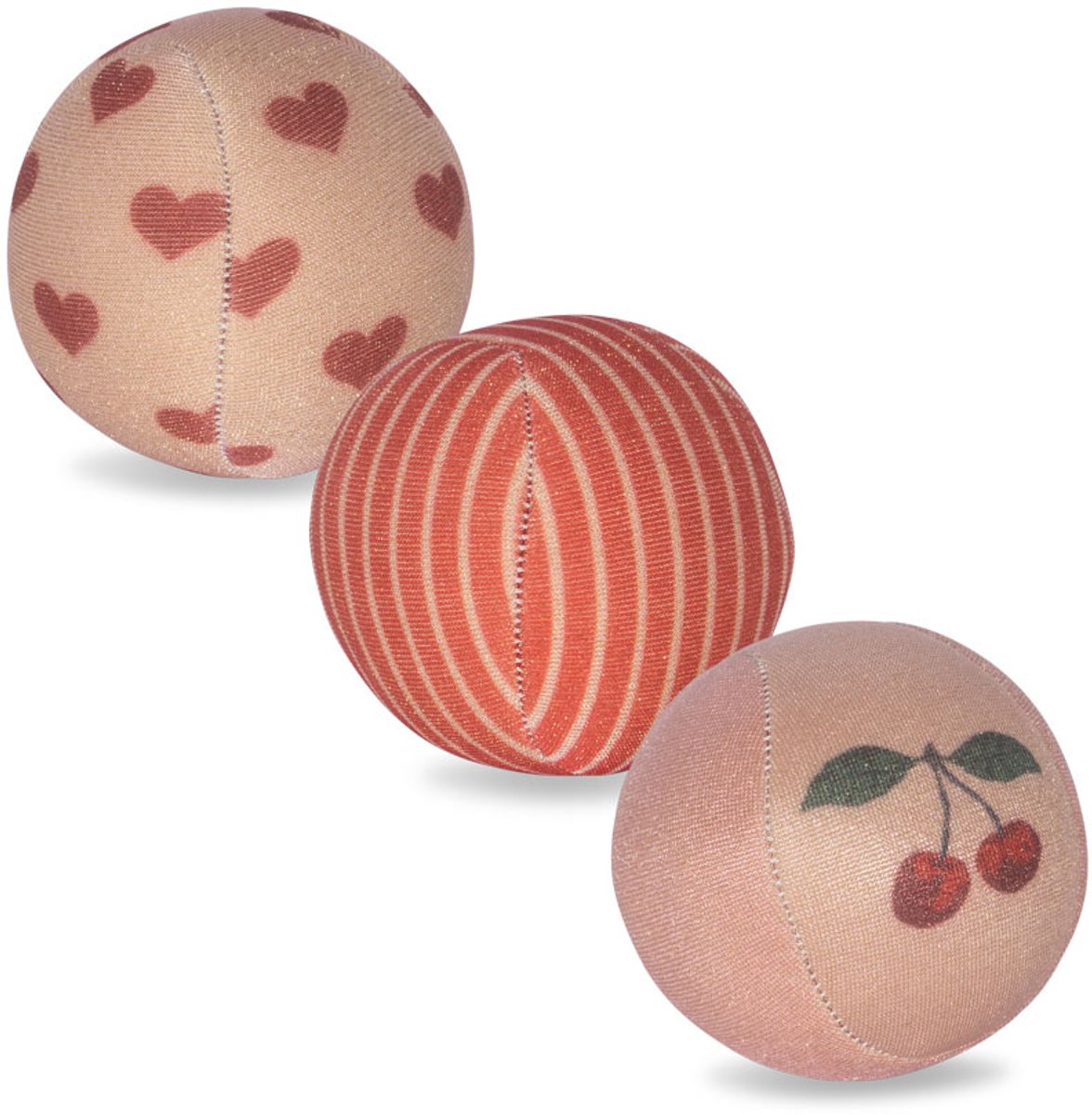 Konges Slojd | 3 Pack Neprene Strandbal Cherry